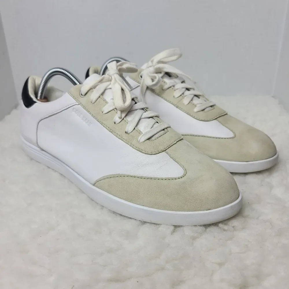Cole Haan  Grand Cross Turf Womens Size 10 Sneaker White Leather Lace Up G